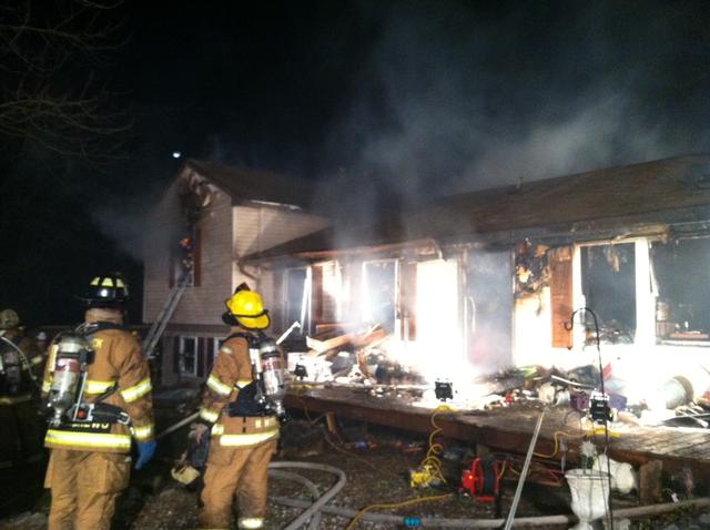 House Fire in Libertytown - Walkersville Rescue Company